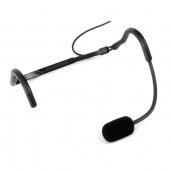 TOA MIC-X66-BK Aerobics/Fitness Class Headband Microphone BLACK
