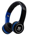 SOUL by Ludacris SL100UB Ultra Dynamic On-Ear Folding Headphones - Black/Blue