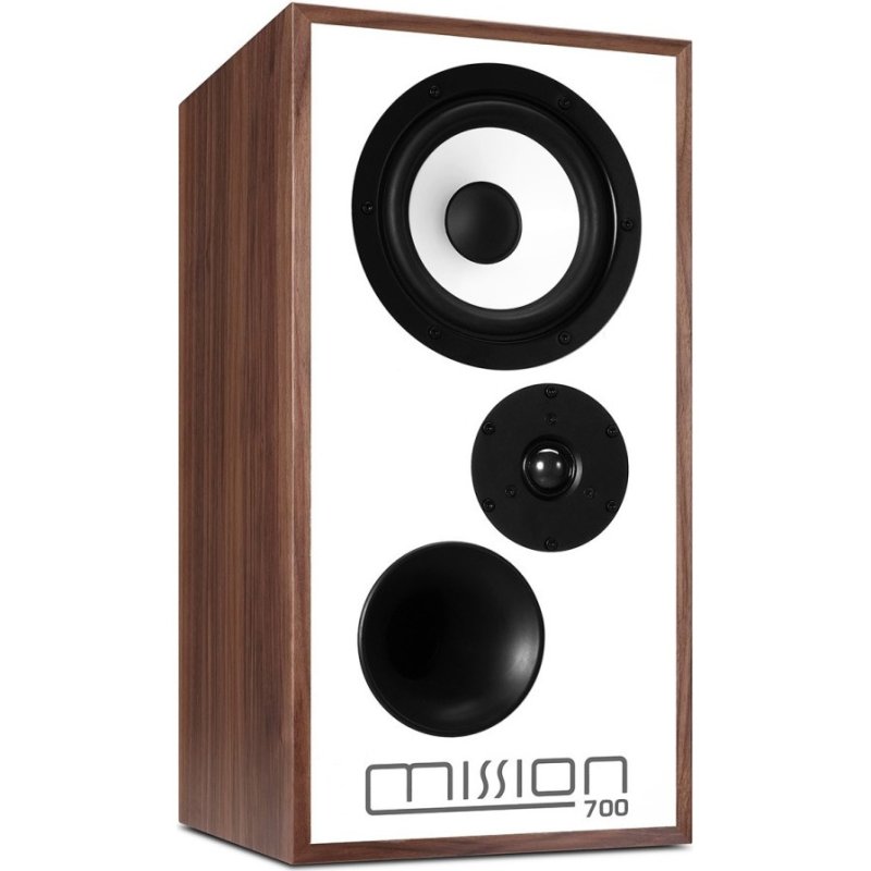 Mission 700 2-Way Standmount Speakers WALNUT