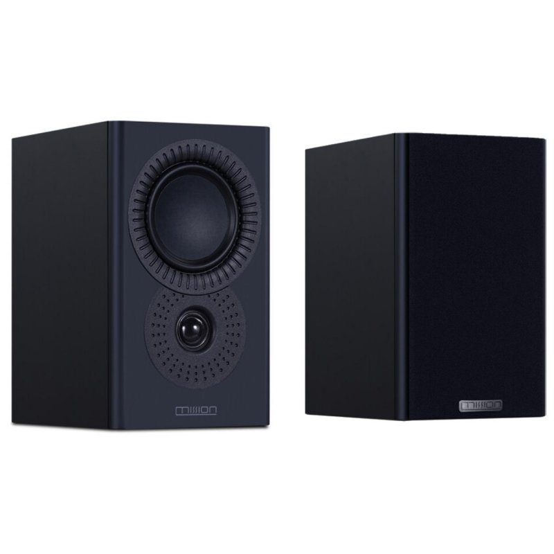 Mission LX2MKIIBK Two-Way 5-Inch  Standmount/Surround Bookshelf Speakers (Pair) BLACK
