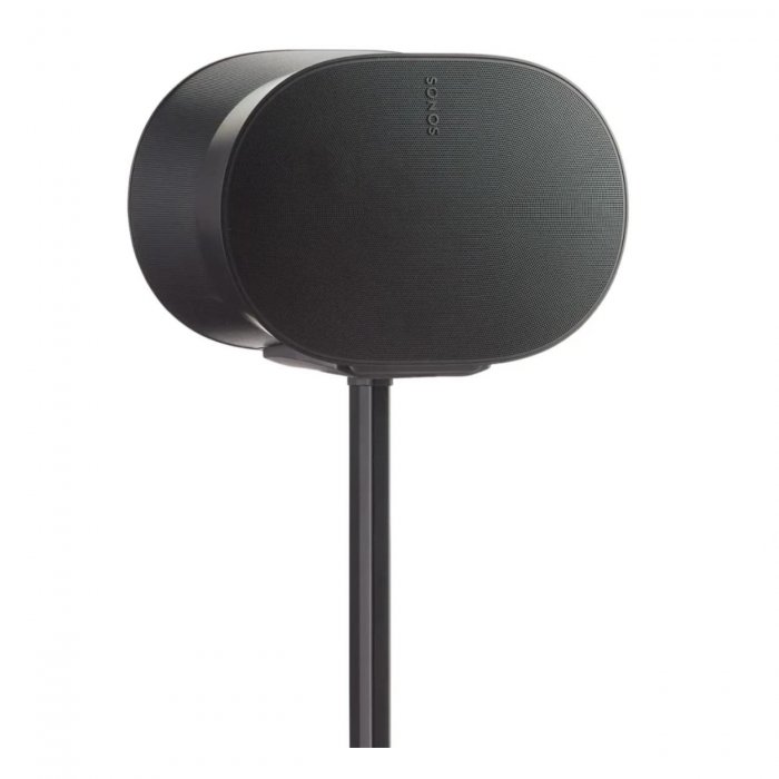 Sanus WSSE3A2 Height-Adjustable Speaker Stands for Sonos Era 300 (Pair) BLACK - Click Image to Close