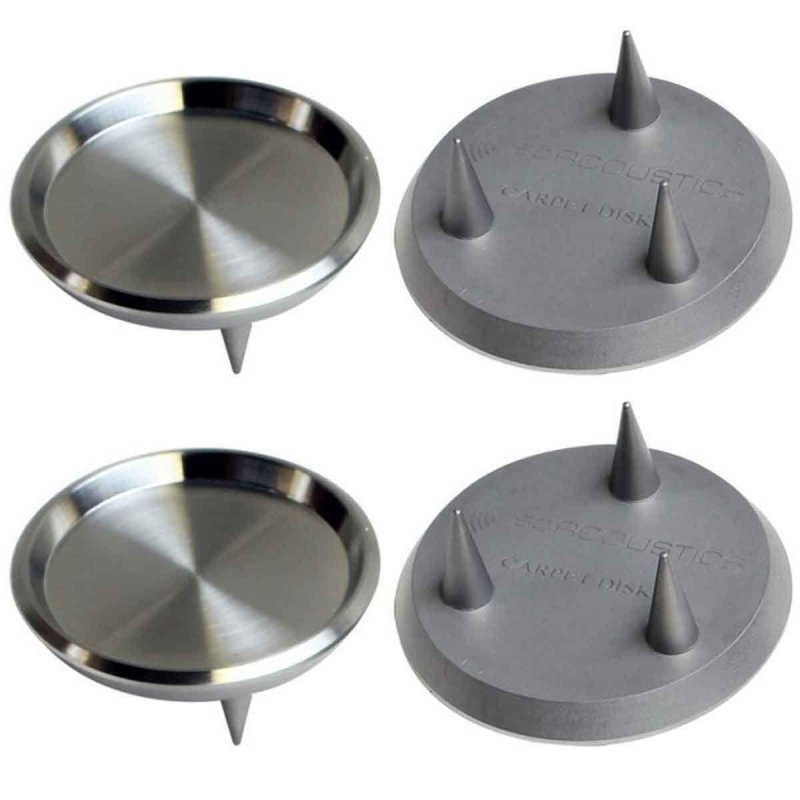 IsoAcoustics Carpet Spikes for GAIA I Speaker Isolators Feet (Pack of 4)