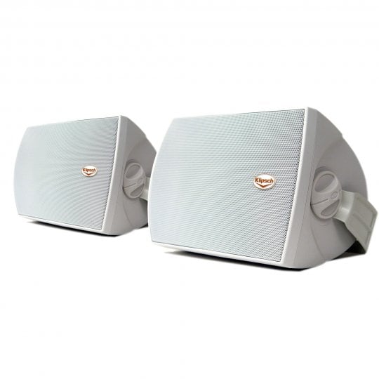 Klipsch AW-525 5.25" All Weather 2-Way Speakers WHITE (Pair)