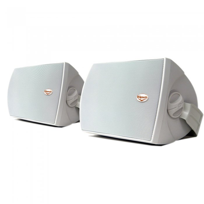 Klipsch AW-525 5.25" All Weather 2-Way Speakers WHITE (Pair) - Click Image to Close