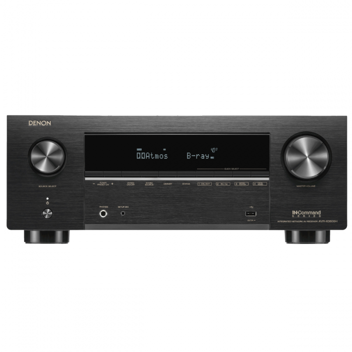 Denon AVR-X3800H 9.4-channel home theater receiver with Dolby Atmos Bluetooth Apple AirPla - Click Image to Close