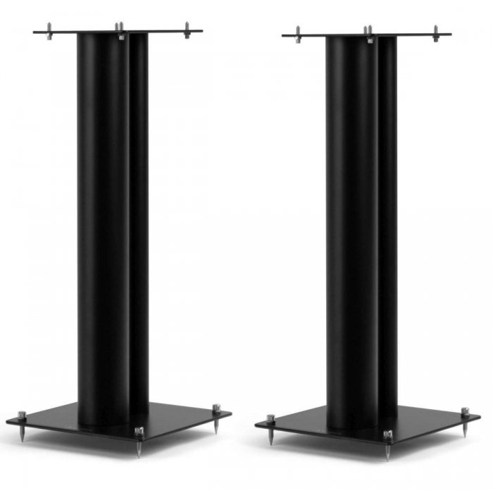NorStone Stylum 2 Premium Metal 23.6" Speaker Stand (Pair) BLACK - Click Image to Close