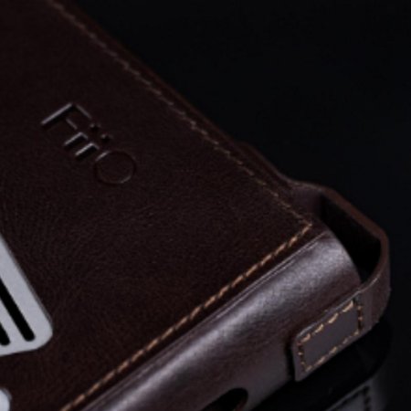 Description image for FiiO SK-M15A Genuine Leather Protective Case for M15 BROWN