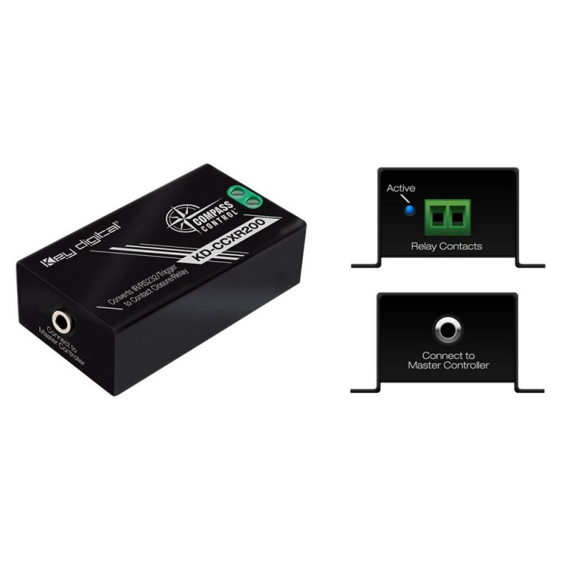 Key Digital KDCCXR200 Multi-function 3.5mm Based Compass Control Port