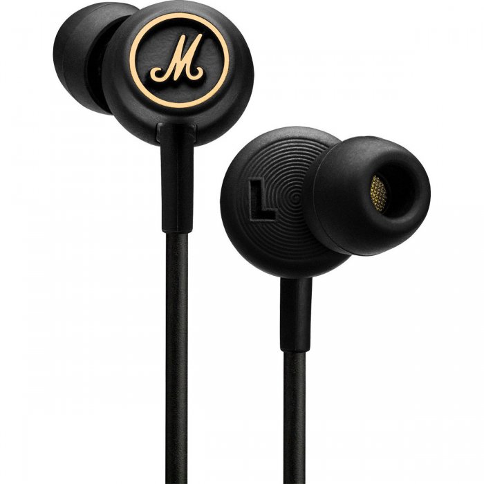 Marshall MODE EQ In-Ear Earphones for iOS BLACK/BRASS - Click Image to Close