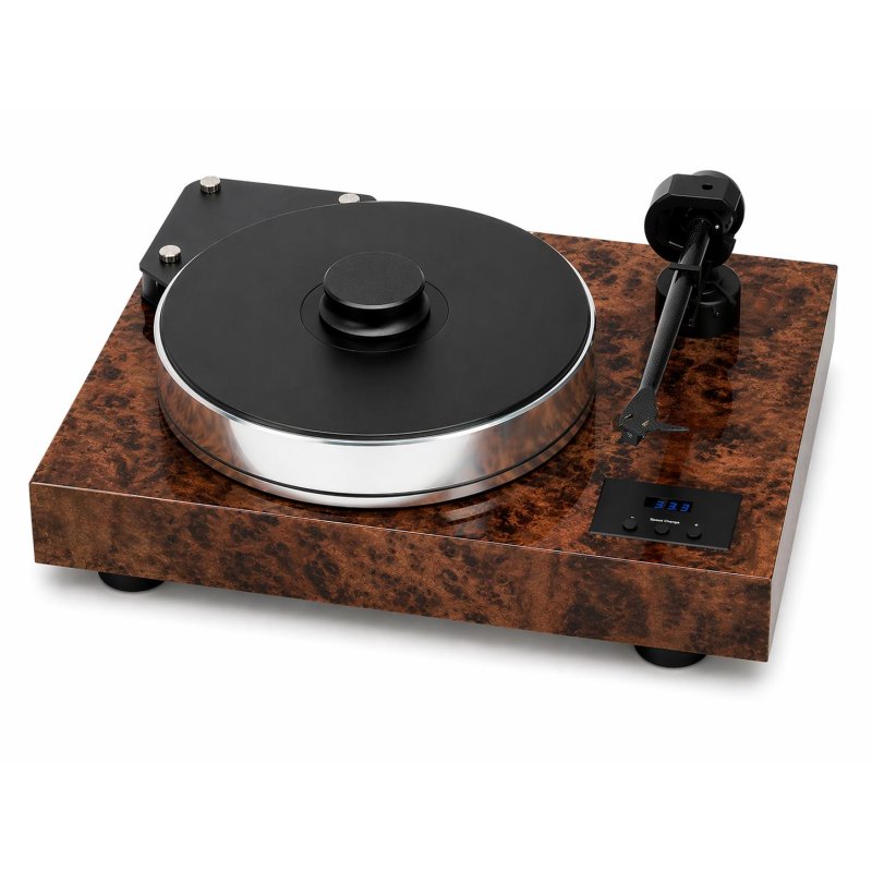 Pro-Ject XTENSION 10 Evolution Belt Drive Turntable Carbon Tonearm High-Mass Design HIGH GLOSS BURL