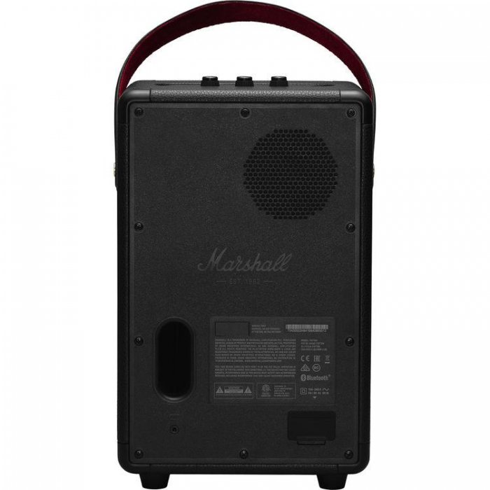 Marshall Tufton Portable Bluetooth Speaker with Strap [1002638] BLACK - Click Image to Close