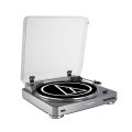 Audio Technica AT-LP60-USB Fully Automatic Belt-Drive Stereo Turntable USB & Analog Silver
