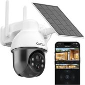 aosu SolarCam D1 SE 3K 5MP 360° Solar-Powered Outdoor Security Camera WHITE