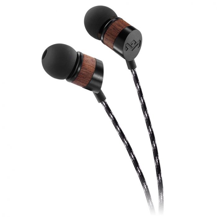 House of Marley 'Uplift' In-Ear Headphones MIDNITE - Click Image to Close