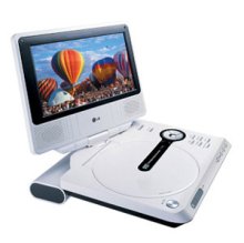 LG LPA-835MR Portable 7" Tablet Screen Multi-Region DVD Player