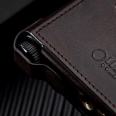 Description image for FiiO SK-M15A Genuine Leather Protective Case for M15 BROWN