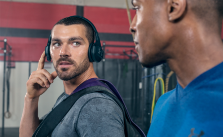 Description image for JBL Under Armour On-Ear Gym Training Headphone BLACK/RED