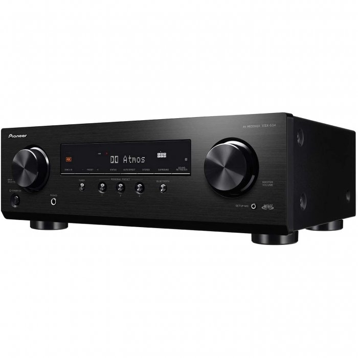 Pioneer VSX-534 Dolby Surround 5.2-Channel AV Receiver BLACK - Open Box - Click Image to Close