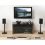 SANUS Natural Series NFC18 18-Inch Center Channel Speaker Stand (Each) BLACK