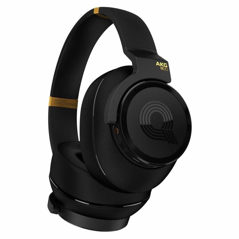 AKG N90Q Auto-Calibrating Noise-Cancelling Headphones BLACK