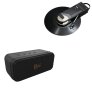 Audio-Technica Sound Burger AT-SB727 & Klipsch Nashville Portable Bluetooth Vinyl Turntable and Speaker Bundle BLACK