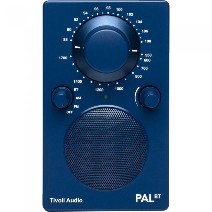 Tivoli PAL BT Portable Bluetooth Radio BLUE - Click Image to Close
