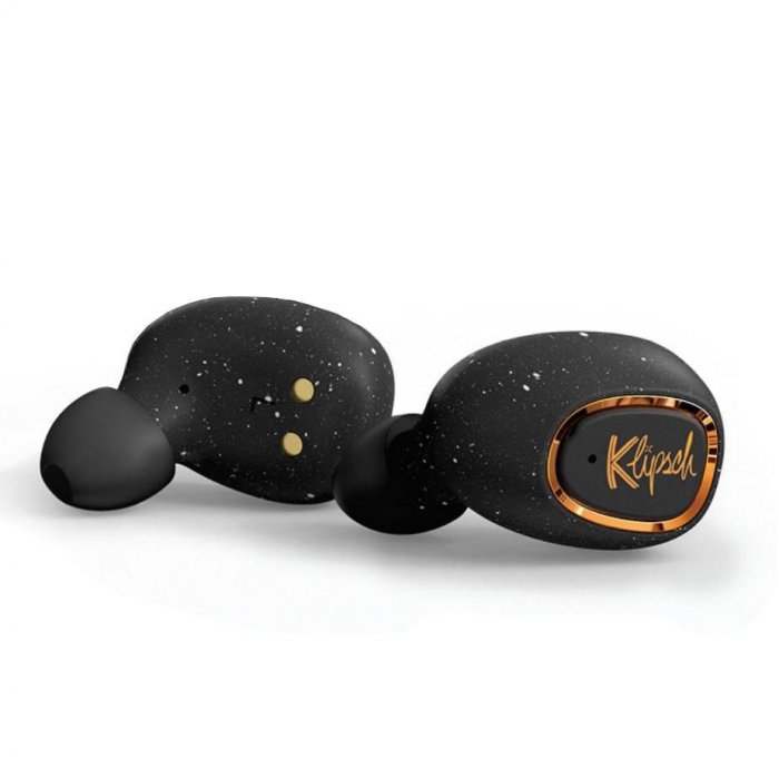 Klipsch T2 True Wireless In-Ear Earphones BLACK - Click Image to Close