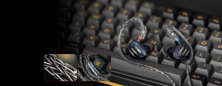 Description image for FiiO FH7S 4 Balanced Armature 1 Dynamic Driver IEMs