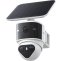 aosu C9P21 SolarCam T2 Pro Dual 3K Solar Security Camera with 170° Wide-Angle and 360° PTZ WHITE