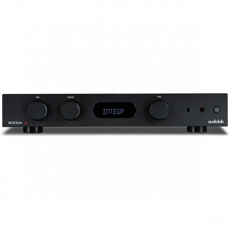 Audiolab 6000A 100 Watt Stereo Integrated Amplifier w Bluetooth BLACK