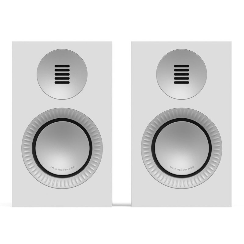 Kanto Living TUK Passive 2nd Gen Passive Speaker System with Air Motion Transformer (AMT) Tweeter and 5.25-Inch Aluminum Concave Woofer MATTE WHITE W/