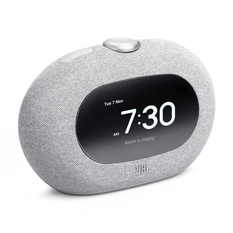 JBL Horizon 3 Bluetooth Clock Radio Sunrise Alarm with FM GREY