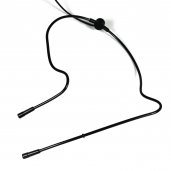 TOA MIC-X22-B-R Headworn Lavaliere Microphone BLACK