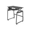 Rocelco DADR-FSM Mobile Height Adjustable Sit to Standing Desk