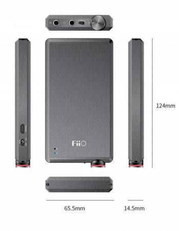Description image for FiiO A5 Portable Headphone Amplifier BLACK