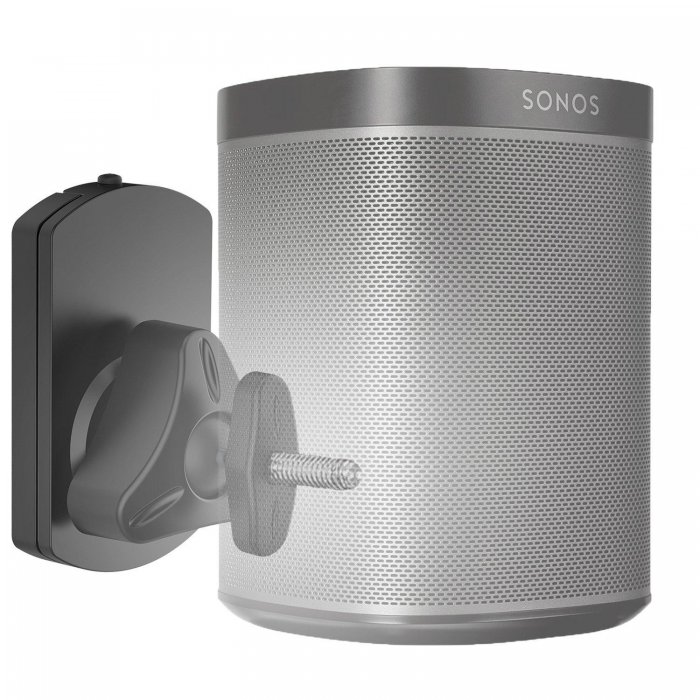 Sonora SSP1 Sonos Play 1 and Play 3 Speakers Mounts up to 22lbs (Each) BLACK - Click Image to Close