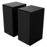 Klipsch R50PM 5.25" Two Way Powered Bookshelf Speakers (Pair) BLACK