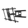 Kanto PDX650 Full Motion Wall Mount for 37-75 inch Displays BLACK
