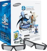 Samsung SSG-3100m/za 3D Starter Kit - 2 Pairs of Black 3D Active Glasses