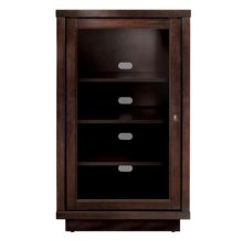 Bell'O ATC402 NO TOOLS ASSEMBLY WOOD ENCLOSED A/V COMPONENT CABINET