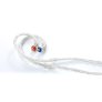 FiiO LC-3.5C 3.5mm 8-Strand Silver-Plated Copper Hand Woven MMCX Earphone Cable