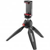 Manfrotto PIXI Smart Mini Tripod with Universal Smartphone Clamp