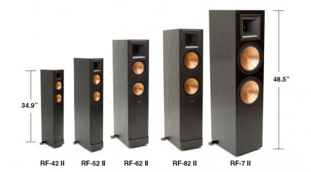 Description image for Klipsch RF-82 Reference II Floorstanding Speaker BLACK