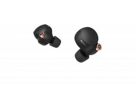 Description image for Sony WF-1000XM4 True Wireless Noise Cancelling Earbuds MATTE BLACK
