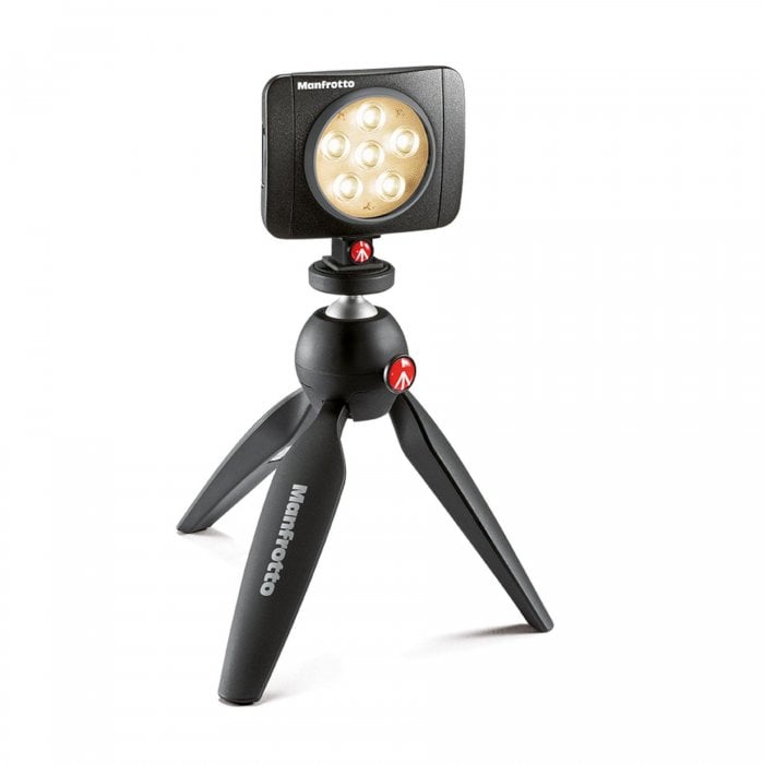 Manfrotto Lumimuse 6 On-Camera LED Light BLACK - Click Image to Close