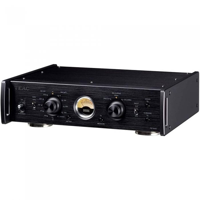 Teac Reference 500 Series PE-505-B Fully Balanced Phono Preamplifier BLACK - Click Image to Close