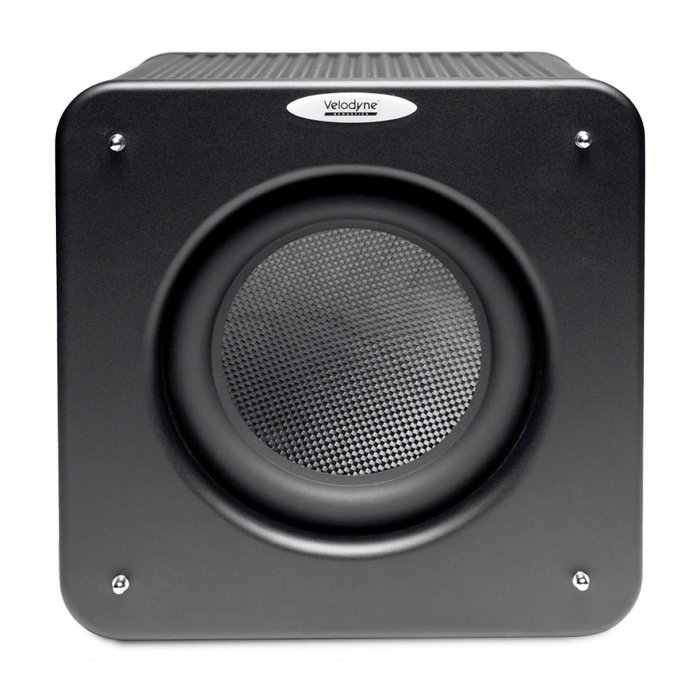 Velodyne Acoustics MicroVee X Ultra-Compact 6.5-Inch 800W Subwoofer BLACK - Click Image to Close