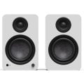 Kanto Living YU6 2nd Gen (2nd Gen) 200 W Powered Speakers System with Bluetooth 5.3 Phono Preamp USB-C WHITE