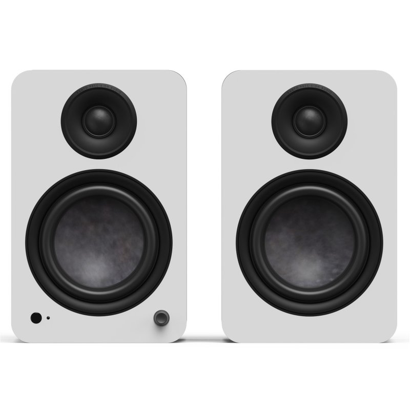 Kanto Living YU6 2nd Gen (2nd Gen) 200 W Powered Speakers System with Bluetooth 5.3 Phono Preamp USB-C WHITE