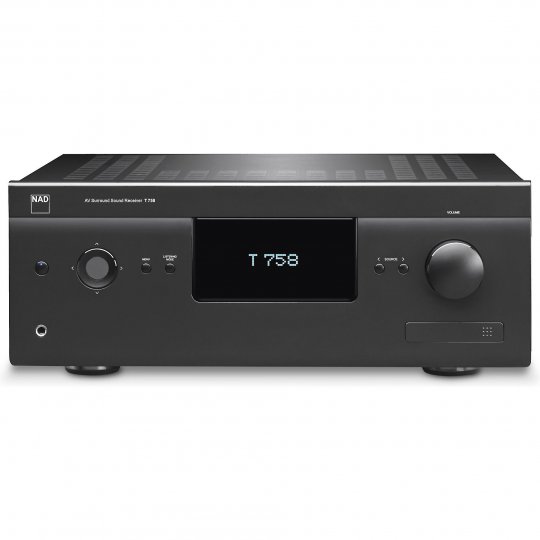 NAD T 758 v3i AV Receiver w Dolby Atmos DTS:X & 4K UltraHD GRAPHITE - Open Box